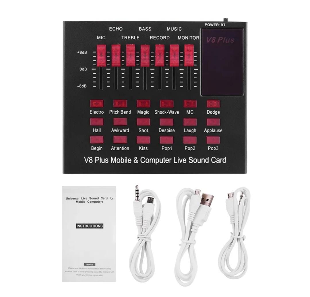 V8 Plus Sound Card