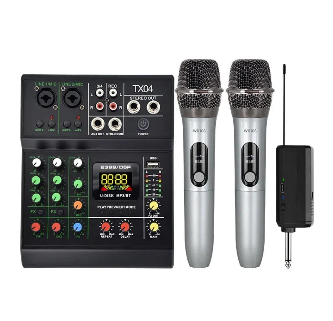 TX04 +WX106 Professional Microphone