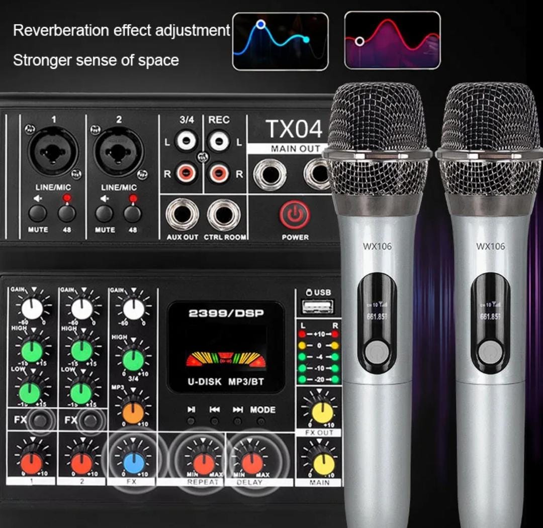 TX04 +WX106 Professional Microphone