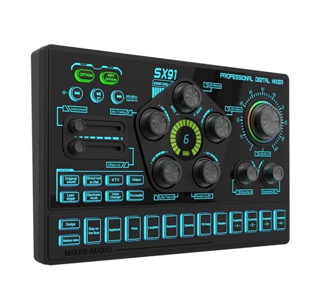 SX91 V48 Audio Mixer