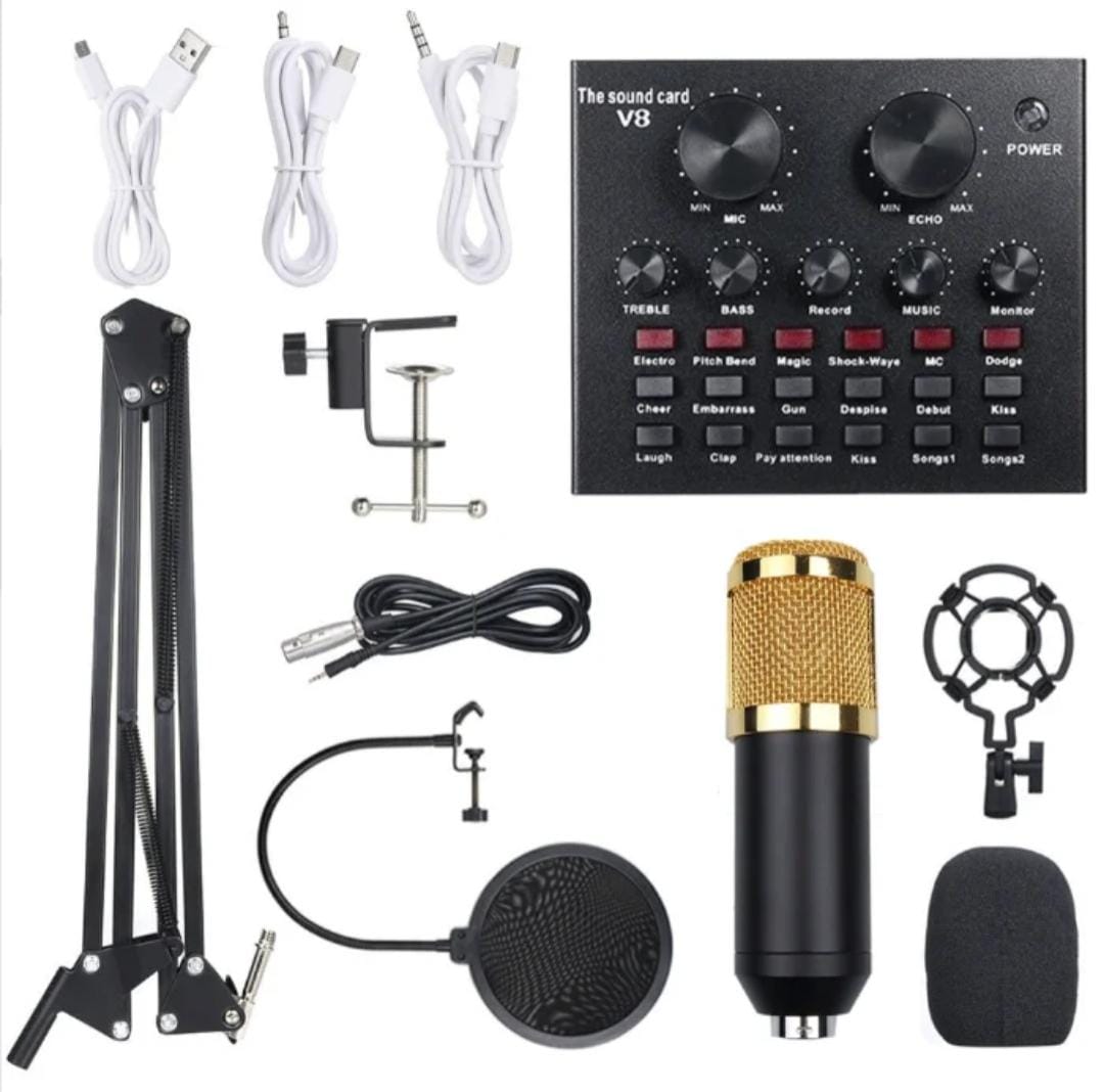 Mic + V8