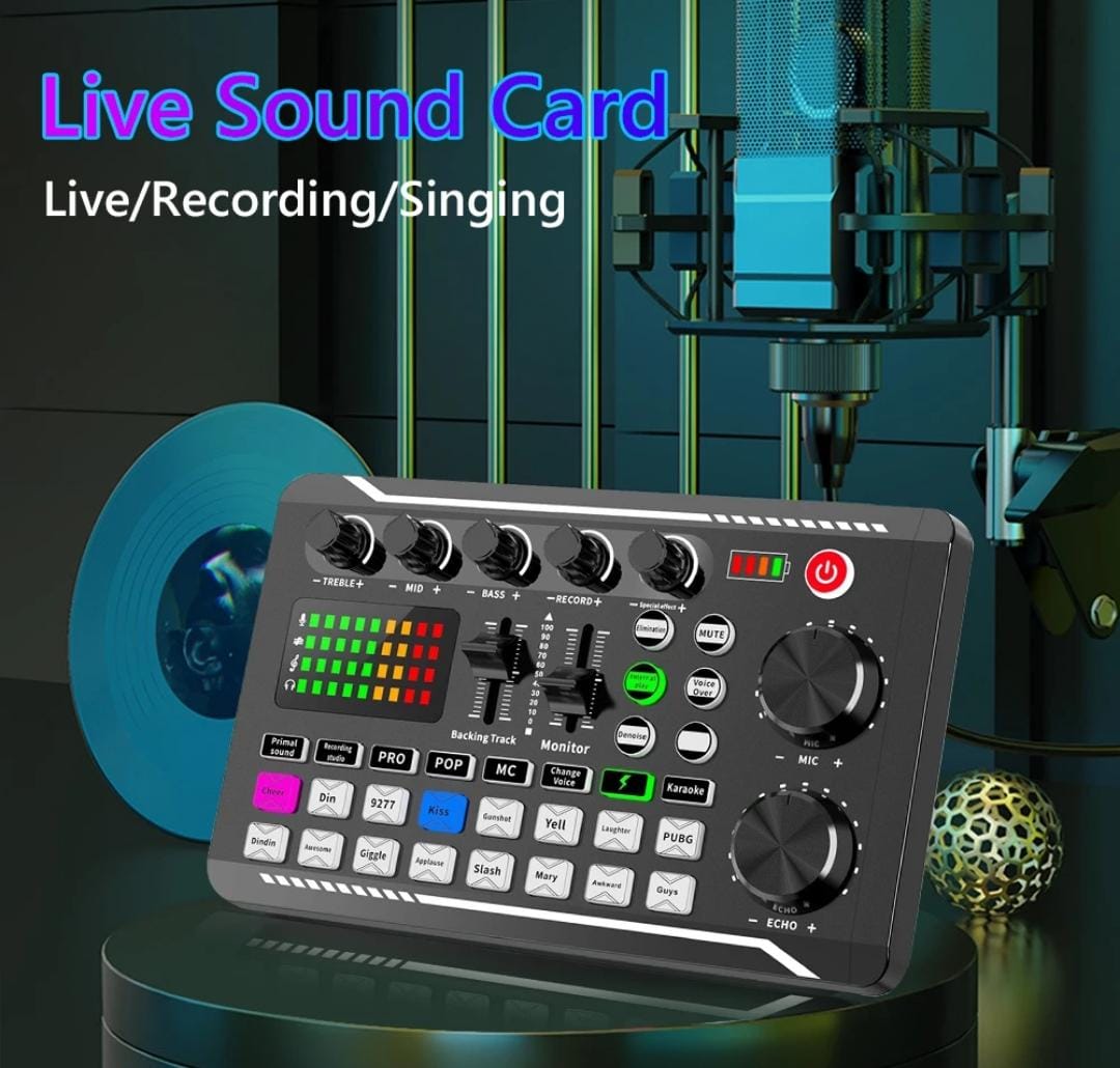 F998 Live Sound Card