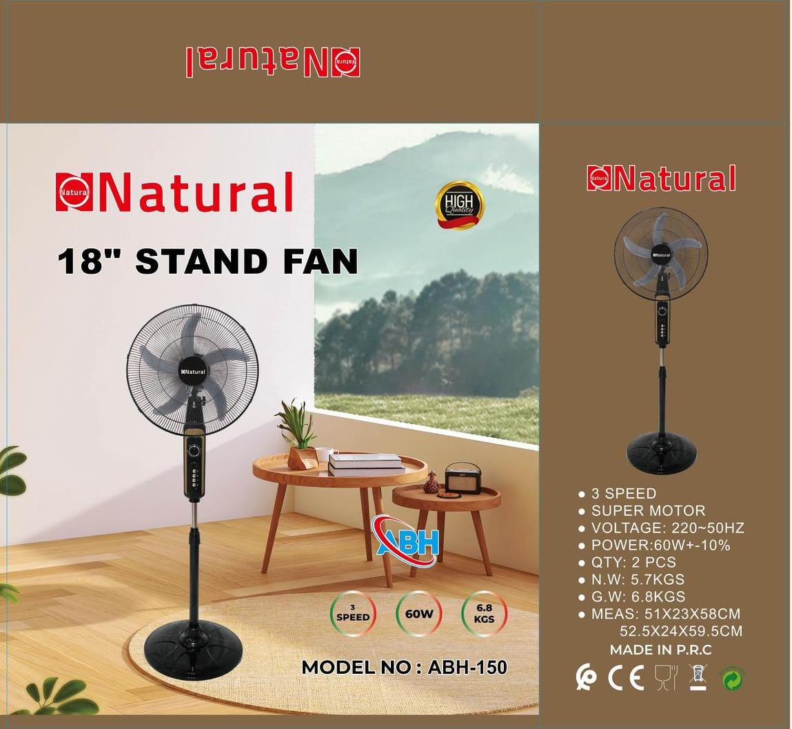 Natural Stand Fan