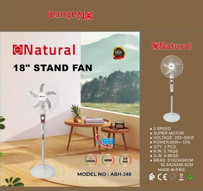 Natural Stand Fan