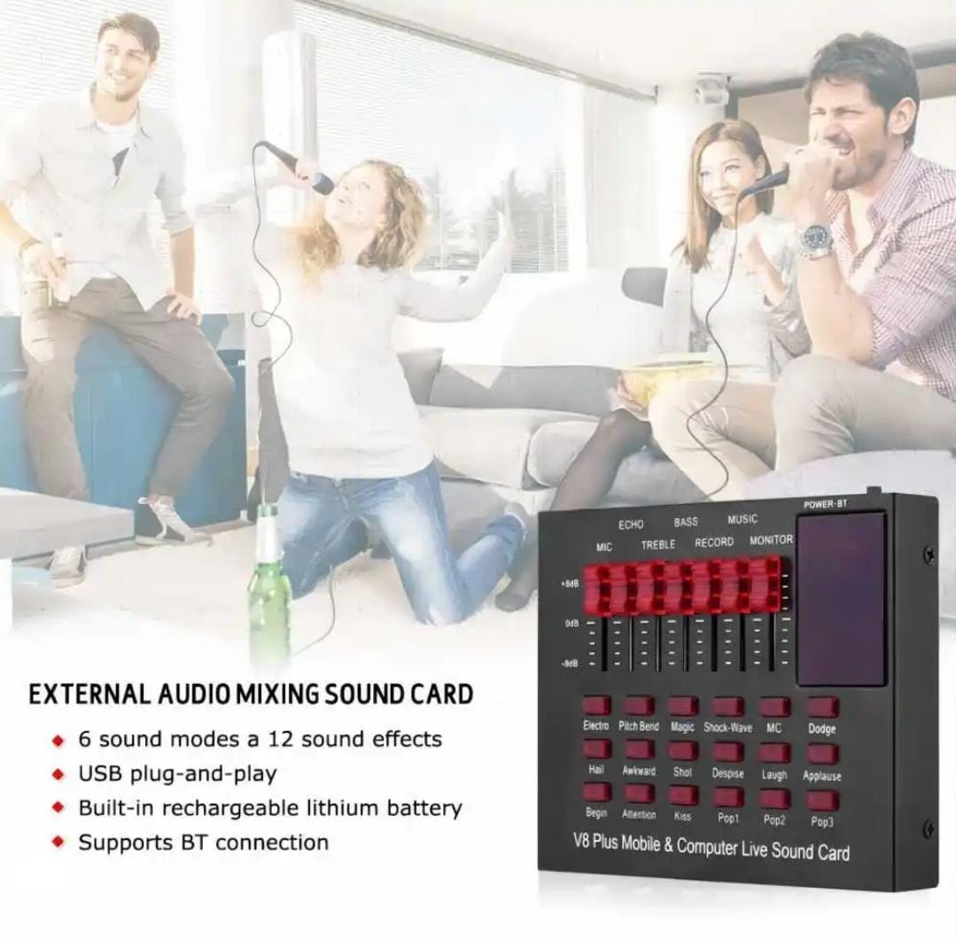 V8 Plus Sound Card