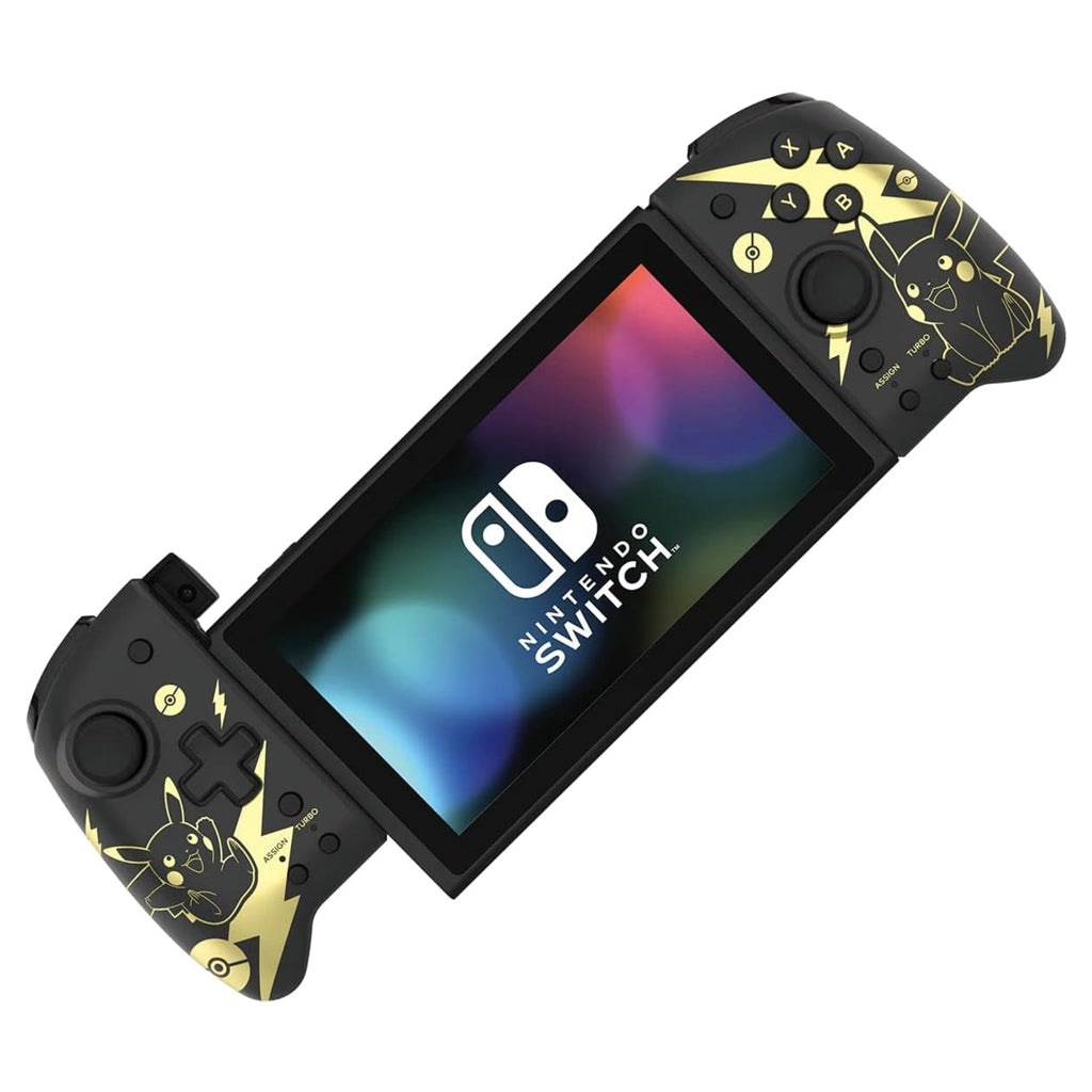 Hori Split Pad Pro Handheld Controller for Nintendo Switch - Pikachu Black & Gold