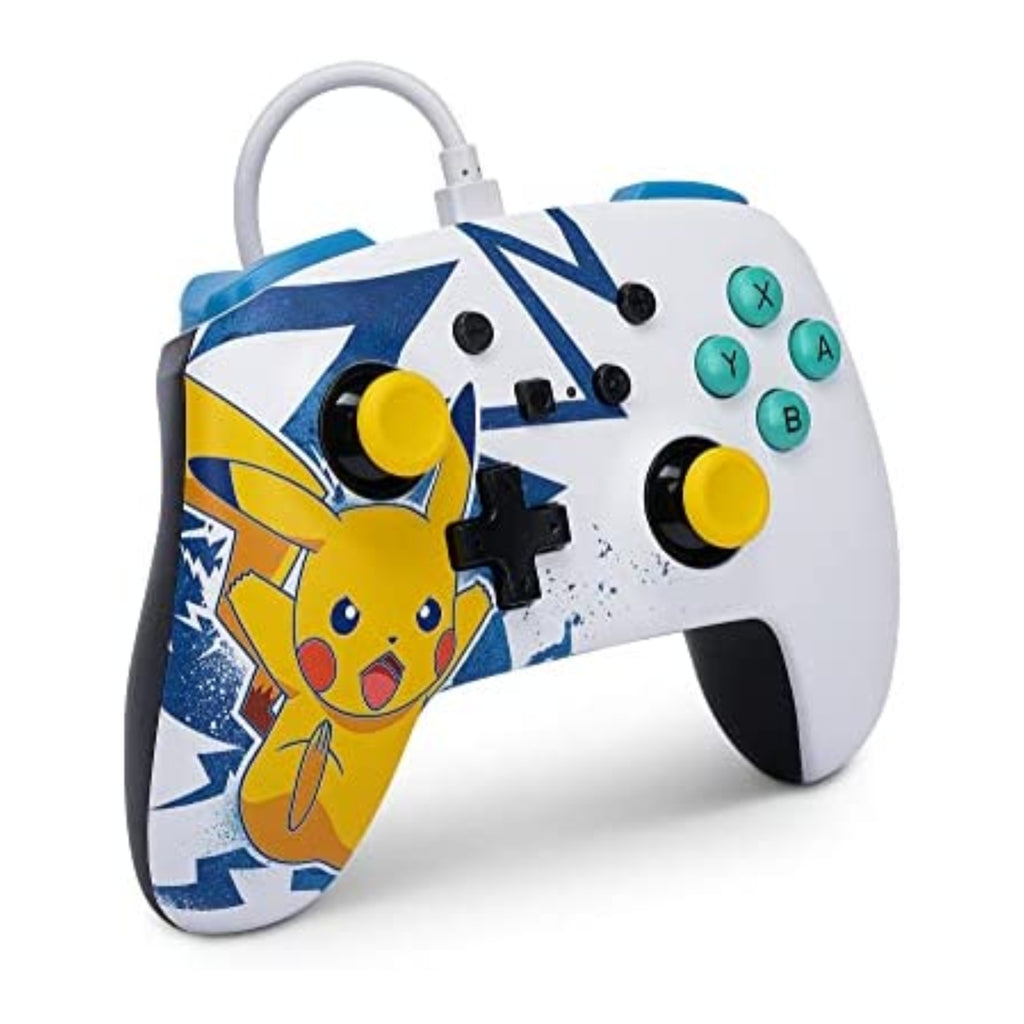 PowerA Enhanced Wired Controller for Nintendo Switch - Pikachu High Voltage