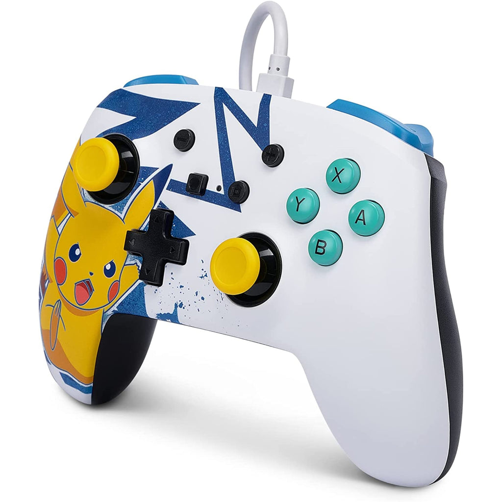 PowerA Enhanced Wired Controller for Nintendo Switch - Pikachu High Voltage