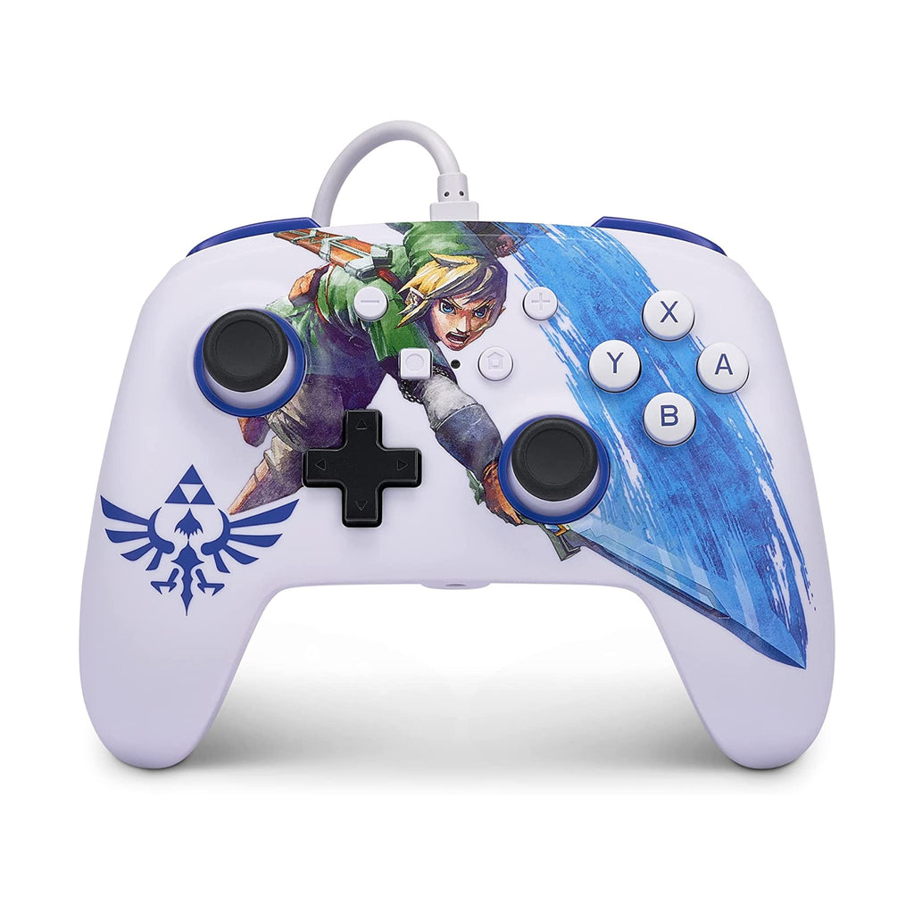 PowerA Enhanced Wired Controller for Nintendo Switch - Master Sword Attack Zelda Link