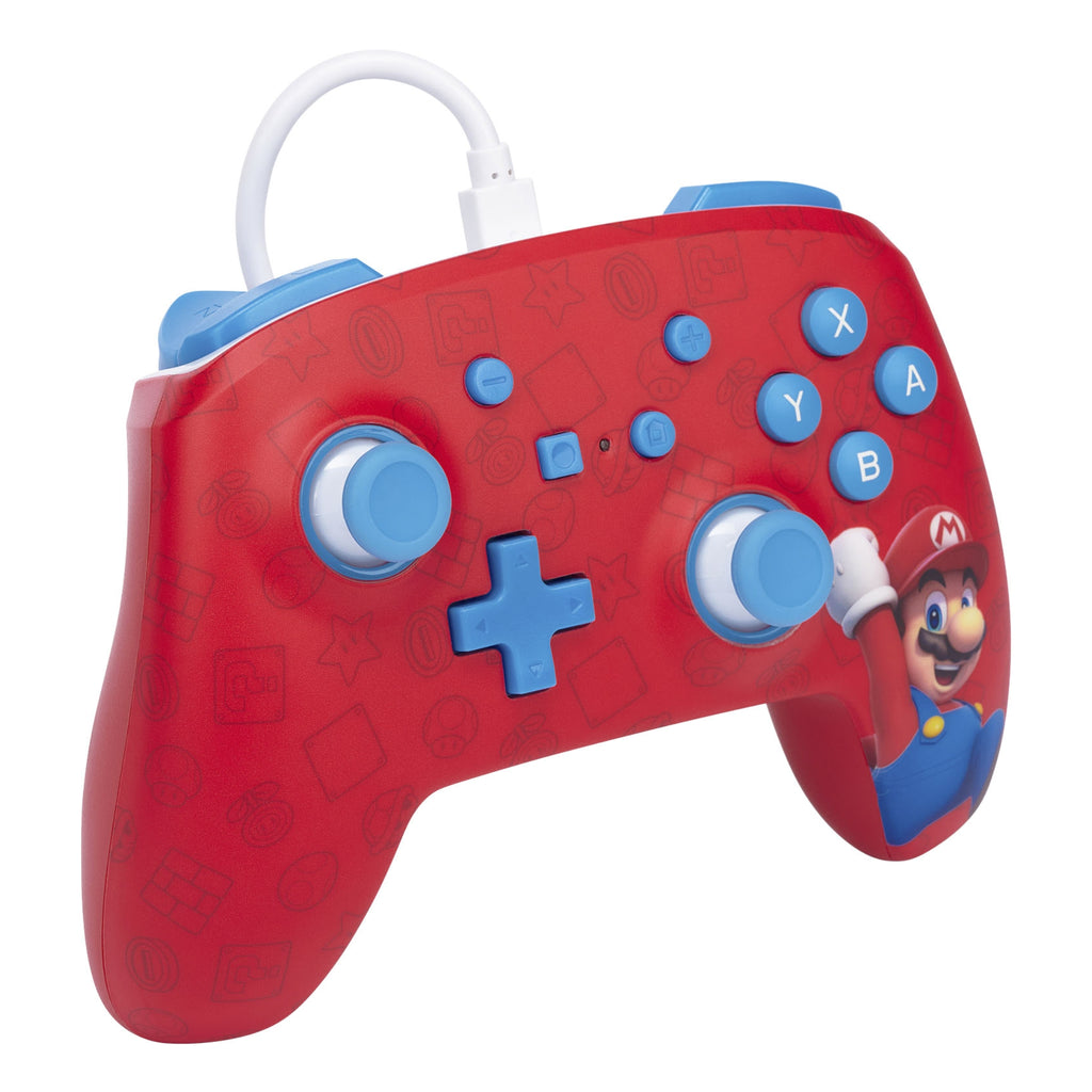 PowerA Enhanced Wired Controller for Nintendo Switch - Woo-hoo! Mario