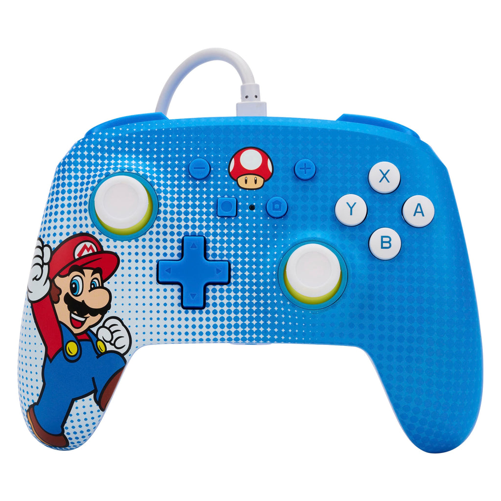 PowerA Enhanced Wired Controller for Nintendo Switch - Mario Pop Art
