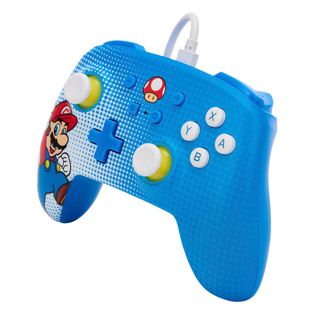 PowerA Enhanced Wired Controller for Nintendo Switch - Mario Pop Art