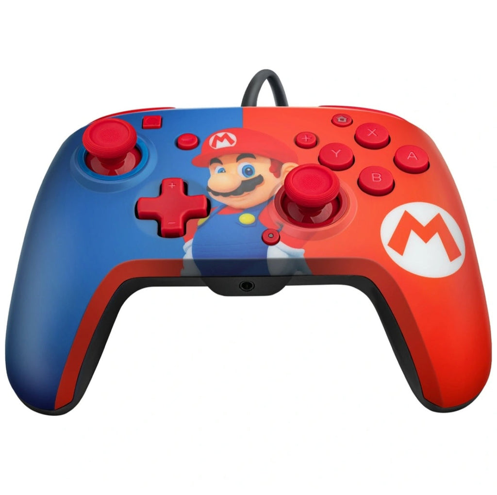PDP Nintendo Switch Faceoff Deluxe+ Audio Wired Controller - Power Pose Mario