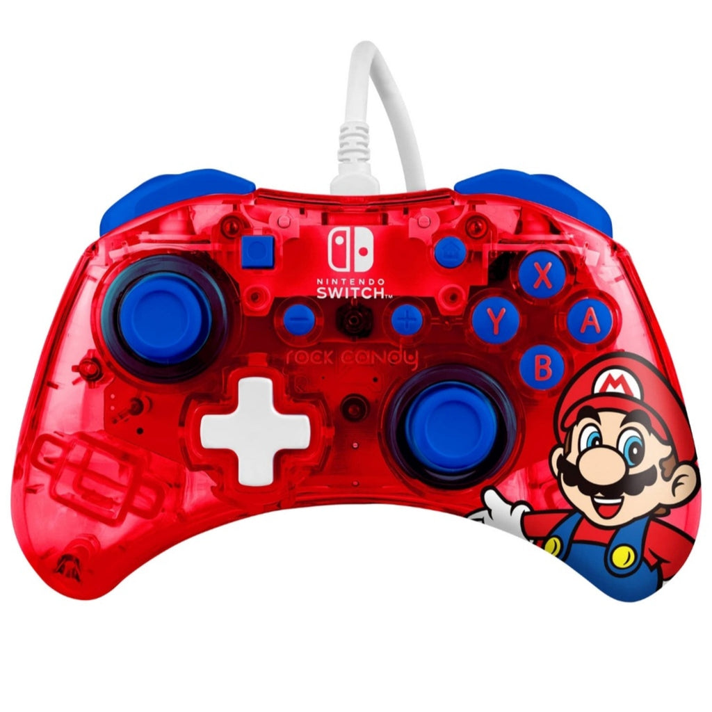 PDP Rock Candy Wired Controller for Nintendo Switch - Mario Punch