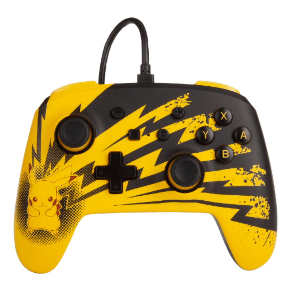 PowerA Pokémon Enhanced Wired Controller For Nintendo Switch – Pikachu Lightning