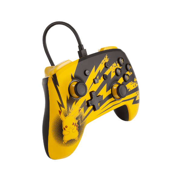 PowerA Pokémon Enhanced Wired Controller For Nintendo Switch – Pikachu Lightning