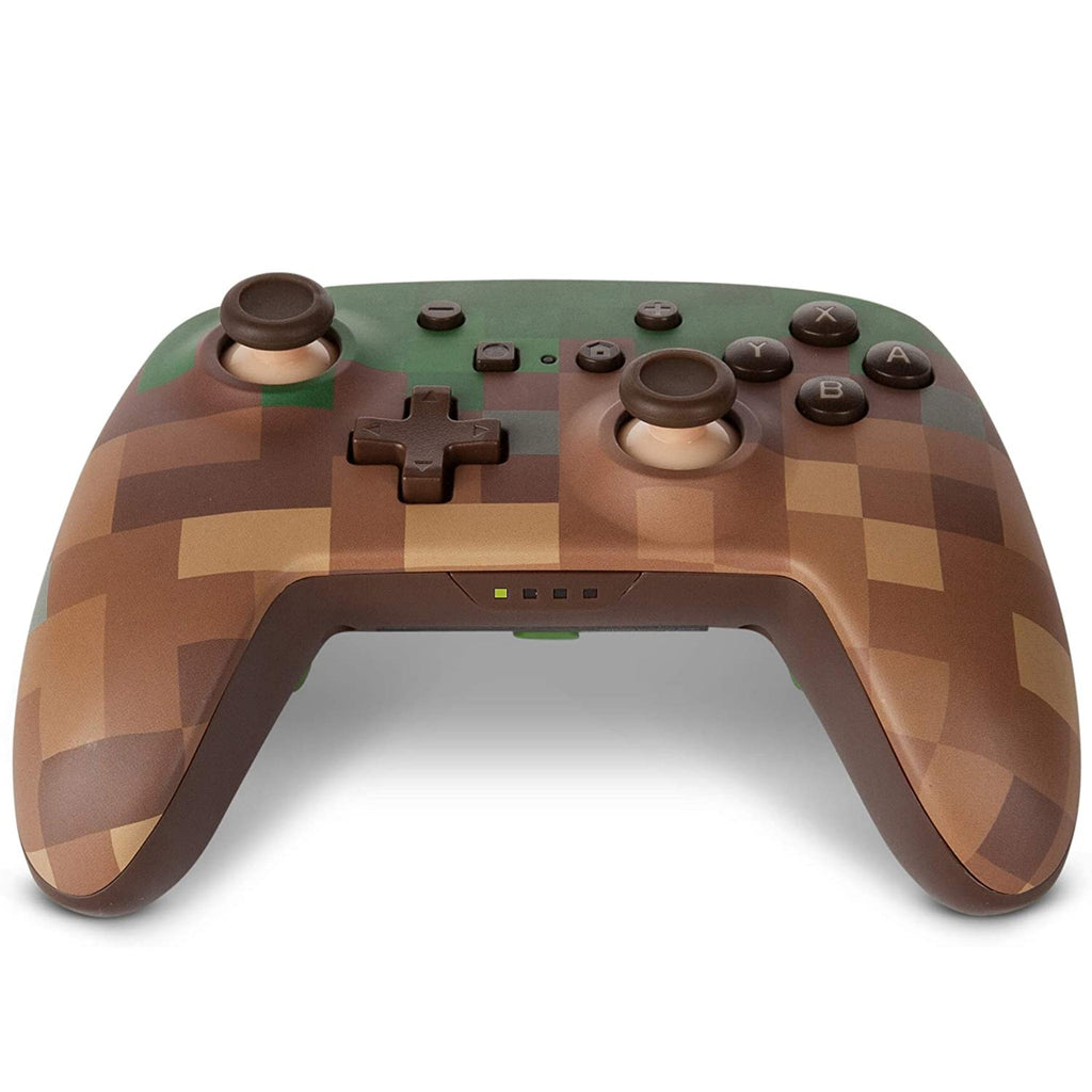 PowerA Enhanced Wireless Controller for Nintendo Switch - Minecraft Grass Block