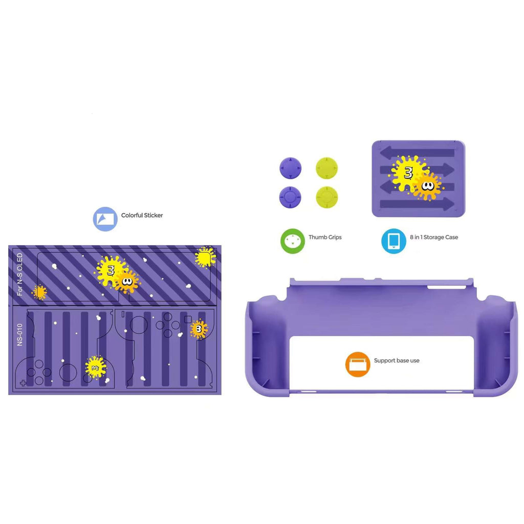 Protective Kit For Nintendo Switch Oled - Splatoon 3 Edition