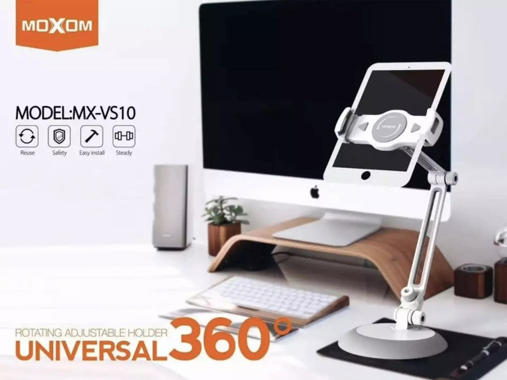 Moxom MX-VS10 Universal 360′ Desktop Stand for Mobile Phones,Tablets and Nintendo Switch