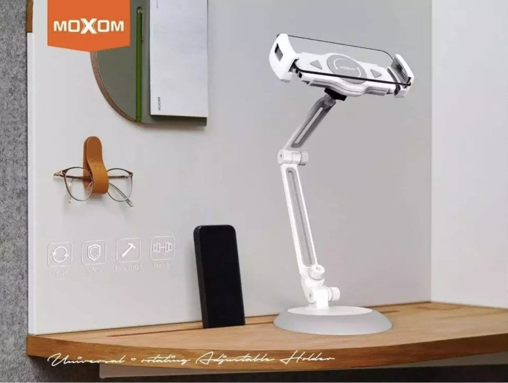 Moxom MX-VS10 Universal 360′ Desktop Stand for Mobile Phones,Tablets and Nintendo Switch