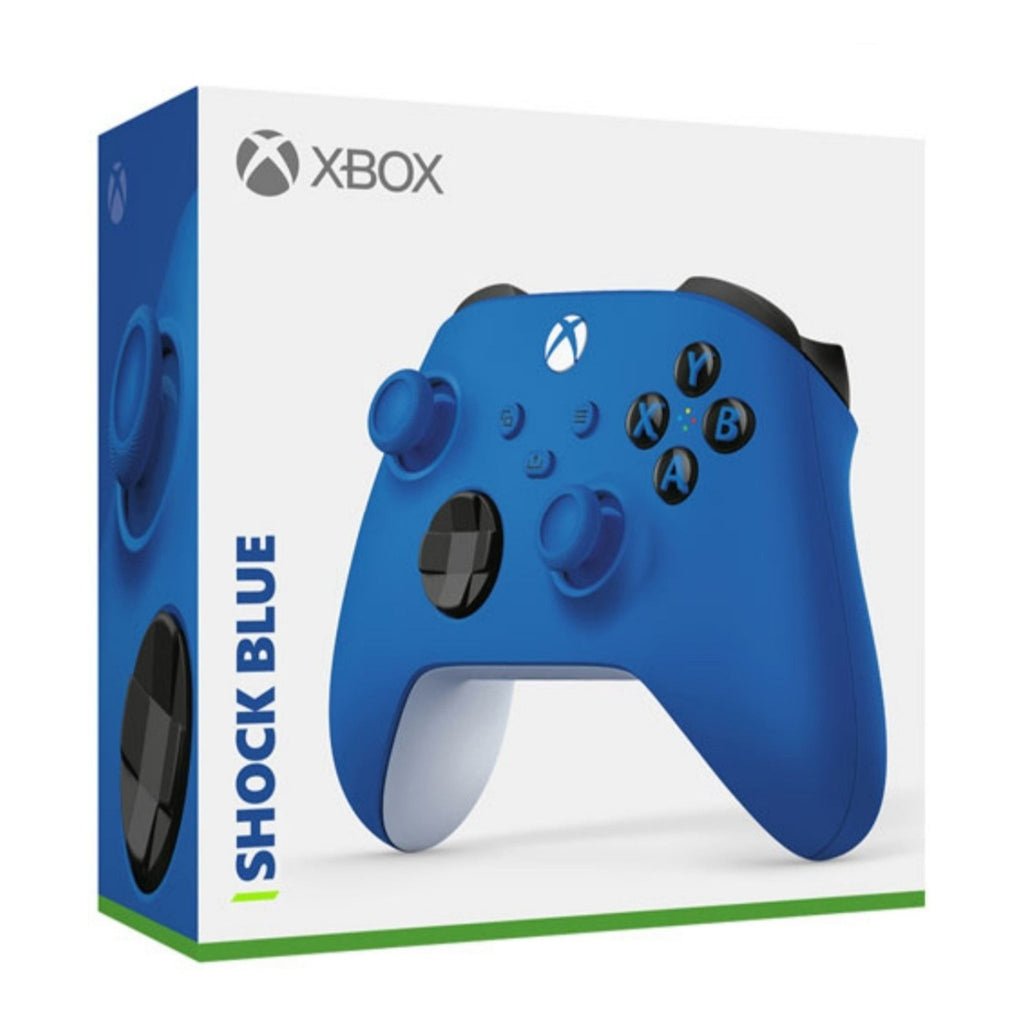 Xbox Wireless Controller - Shock Blue for Xbox Series X|S, Xbox One, and Windows Devices