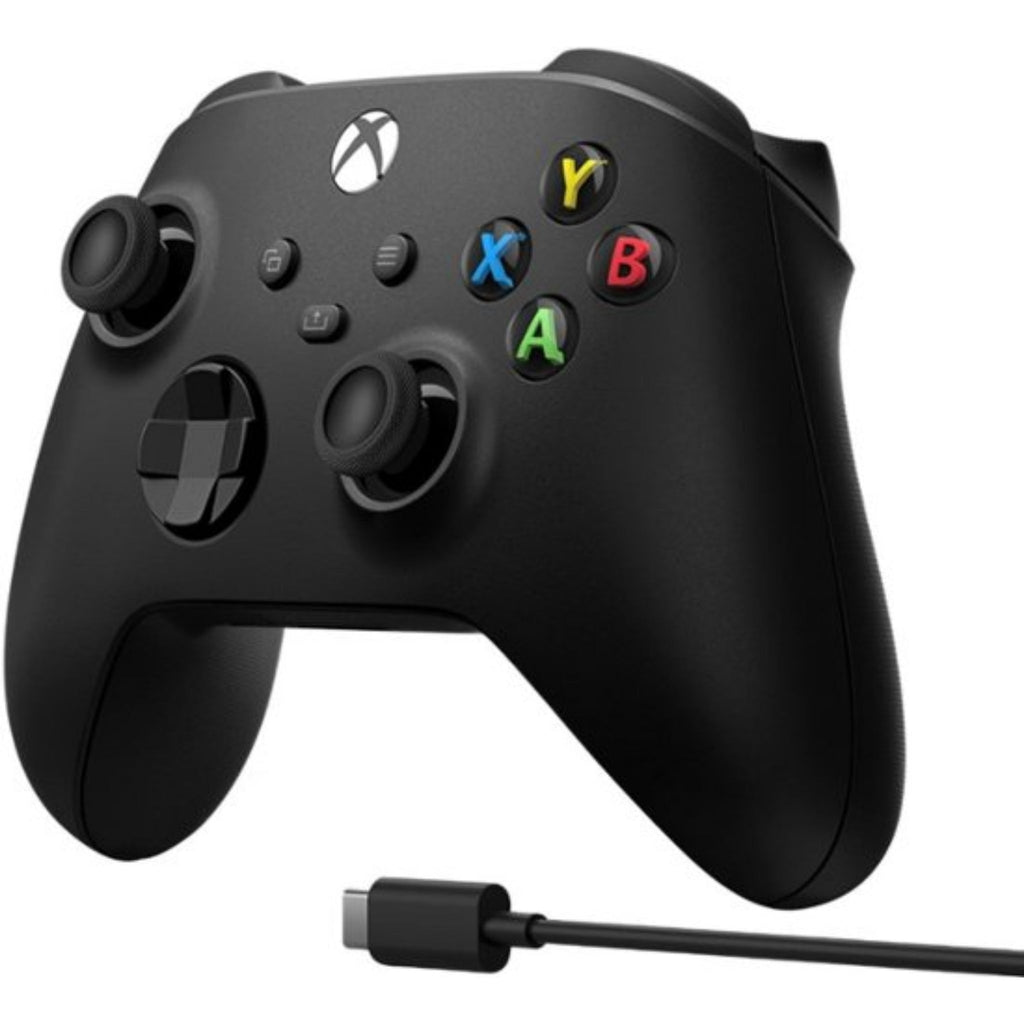 Xbox Wireless Controller for Xbox Series X|S, Xbox One and Windows Devices with USB-C Cable - Carbon Black