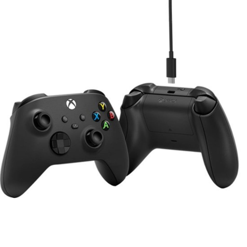 Xbox Wireless Controller for Xbox Series X|S, Xbox One and Windows Devices with USB-C Cable - Carbon Black