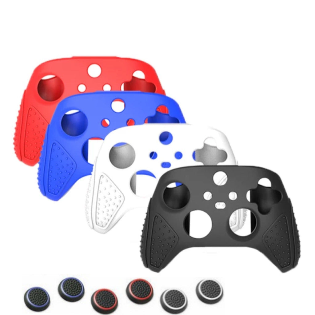 Silicone Anti-Slip Cover with two Thumb Grips For Xbox Series X|S Controllers