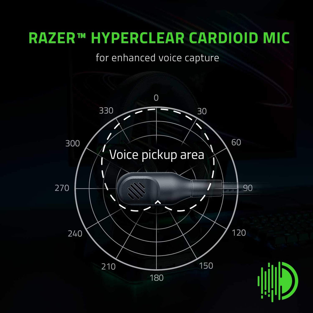 Razer BlackShark V2 X Gaming Headset 7.1 Surround Sound