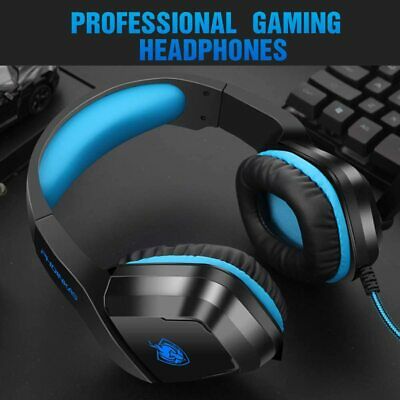 PHOINIKAS H1 Gaming Headset - Blue