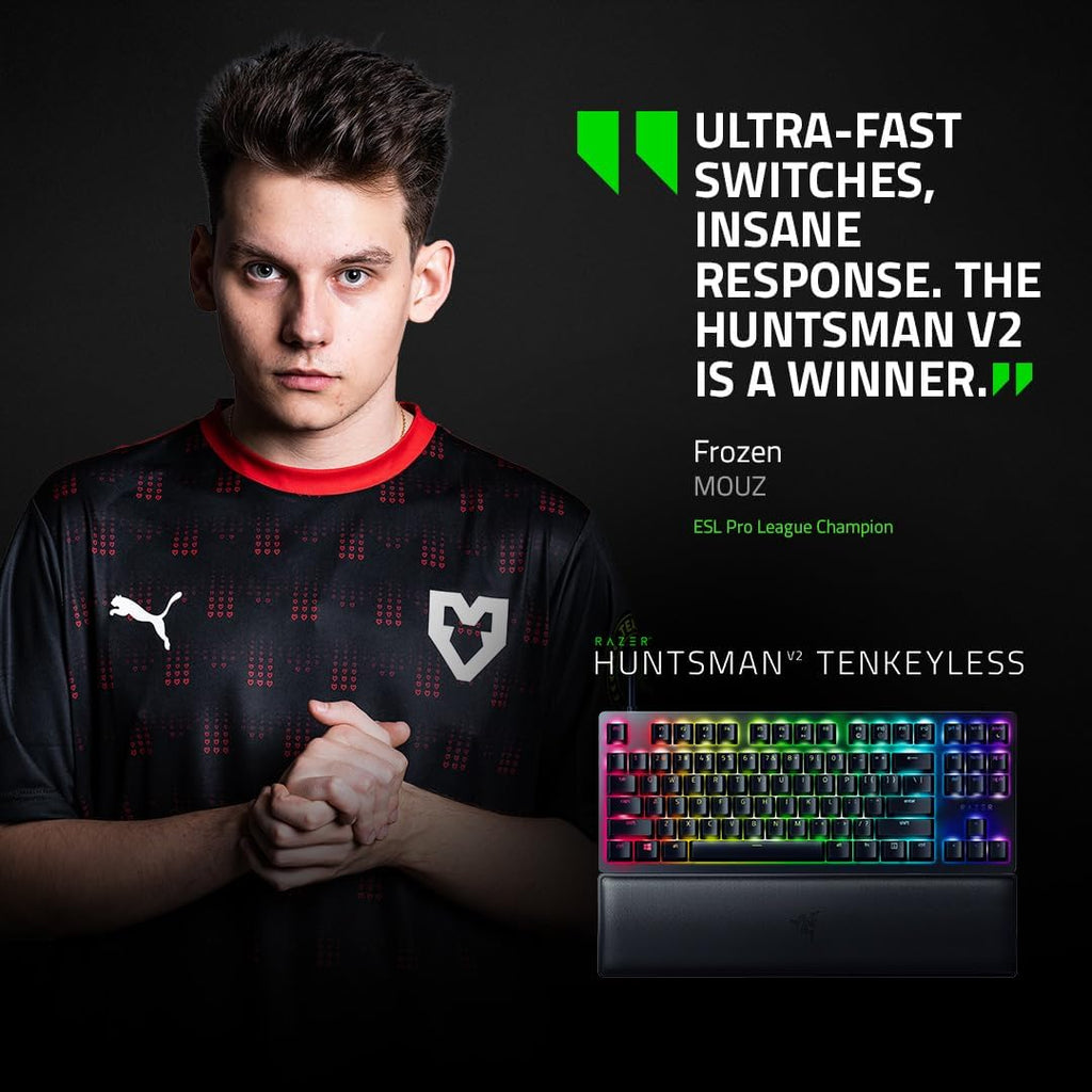Razer Huntsman V2 TKL Tenkeyless Gaming Keyboard