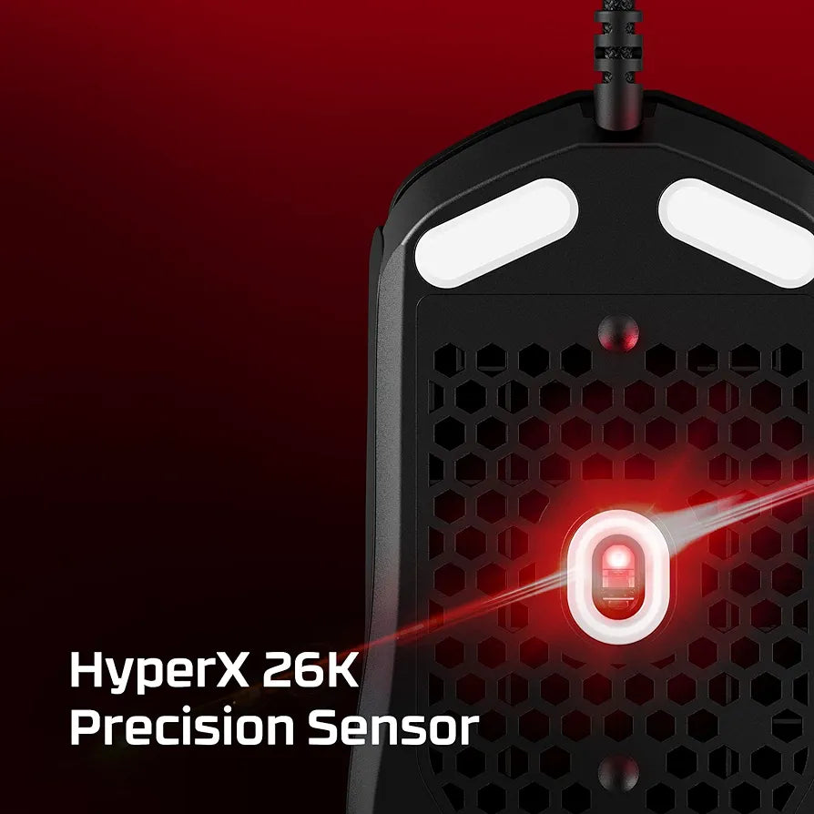 HyperX Pulsefire Haste 2 Wired Gaming Mouse - Black