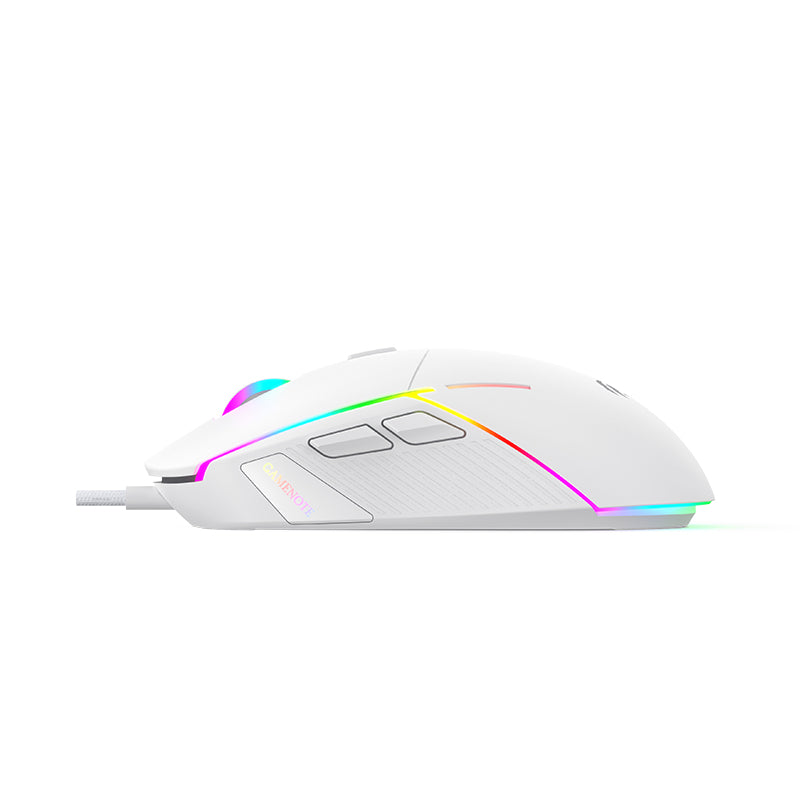 Havit MS961 RGB Backlit Programmable Gaming Mouse - White