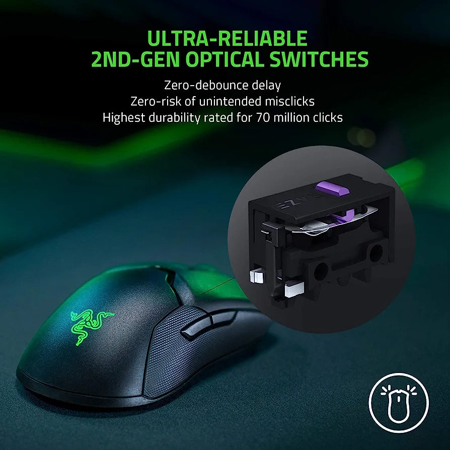 Razer Viper Ultimate Lightweight Wireless Gaming Mouse with Charging Dock