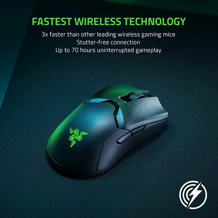 Razer Viper Ultimate Lightweight Wireless Gaming Mouse with Charging Dock