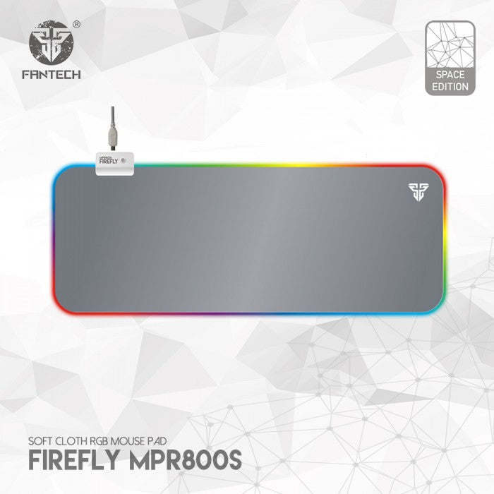 Fantech MPR800 FIREFLY RGB Gaming Mouse Pad - Space Edition