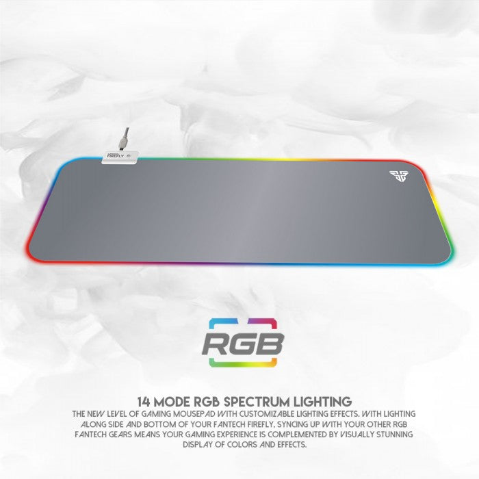 Fantech MPR800 FIREFLY RGB Gaming Mouse Pad - Space Edition