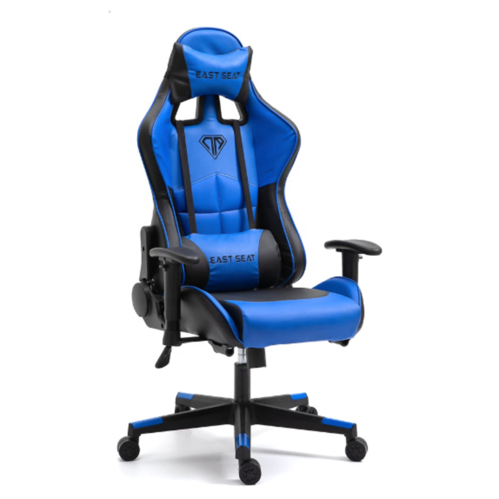 East Seat YT012 Gaming Chair with Footrest - Blue