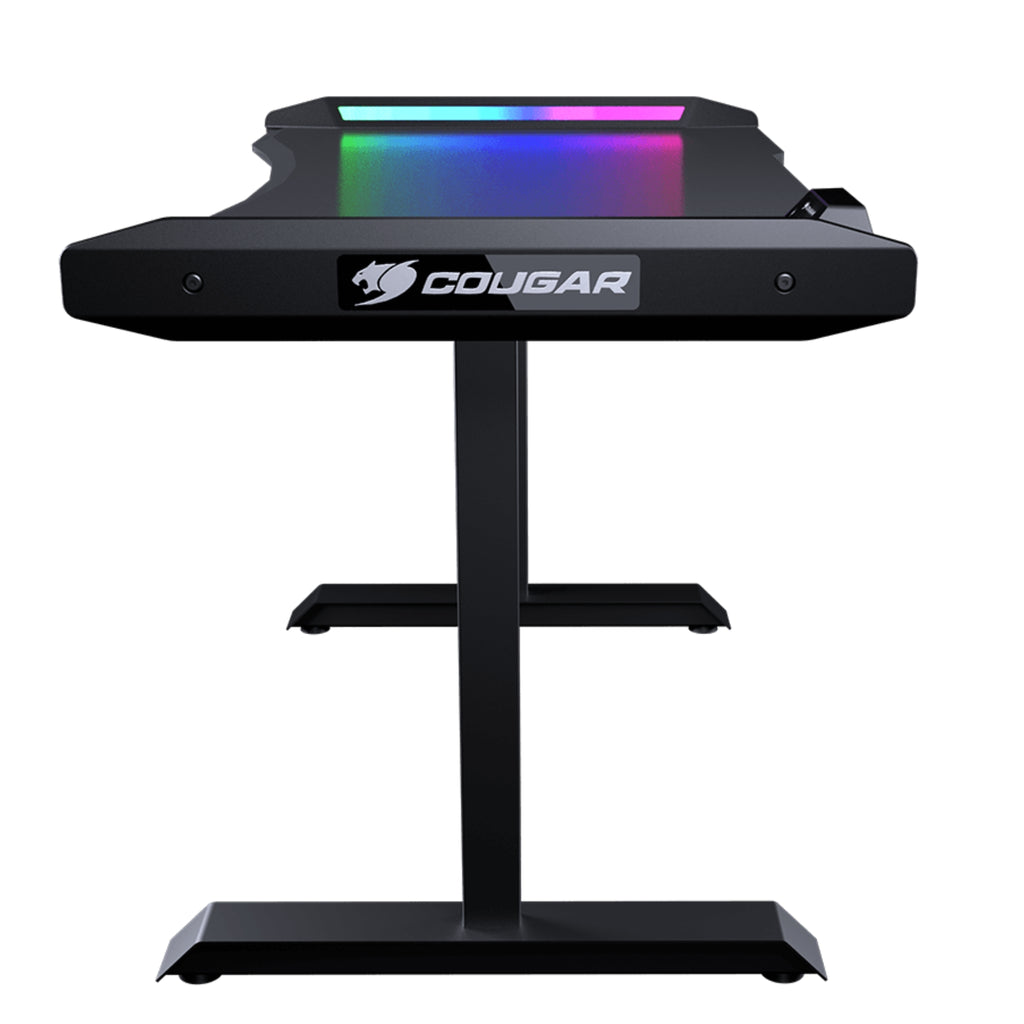 COUGAR Mars 120 49" Gaming Desk with Dazzling ARGB Lighting Effects and Ergonomic Design