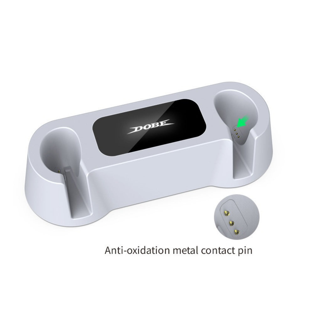 DOBE Fast Charging Dock with Rechargable Battery Pack for Meta Quest 2 VR Controllers