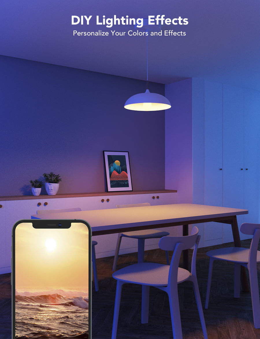 Govee Smart RGBWW Light Bulbs 1200 Lumens