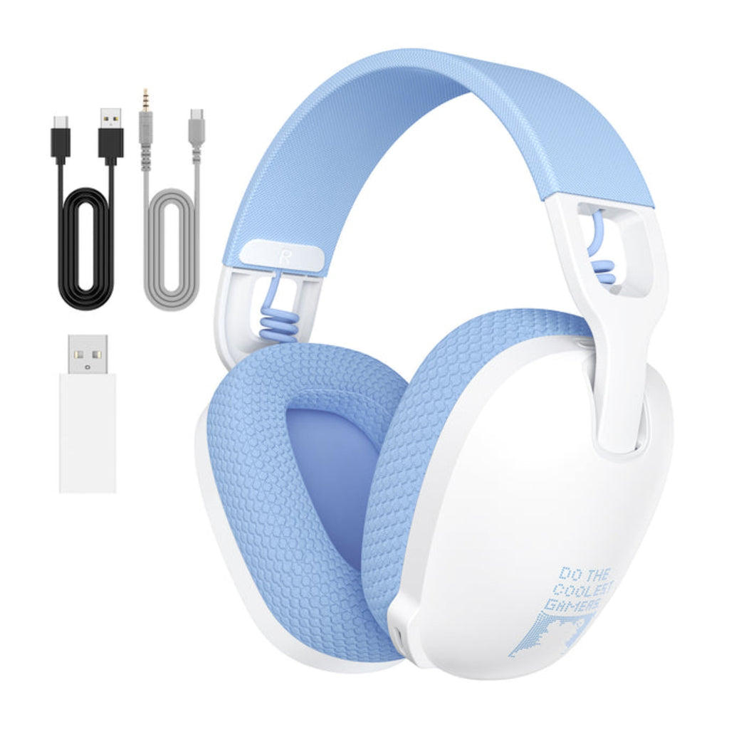 ONIKUMA B2 Wireless Headset Triple Mkde, Bluetooth + 2.4g Wireless + Wired Lightweight E-Sports Gaming Headphone Suitable for PC, PS4, PS5, Smart Phone, Mac