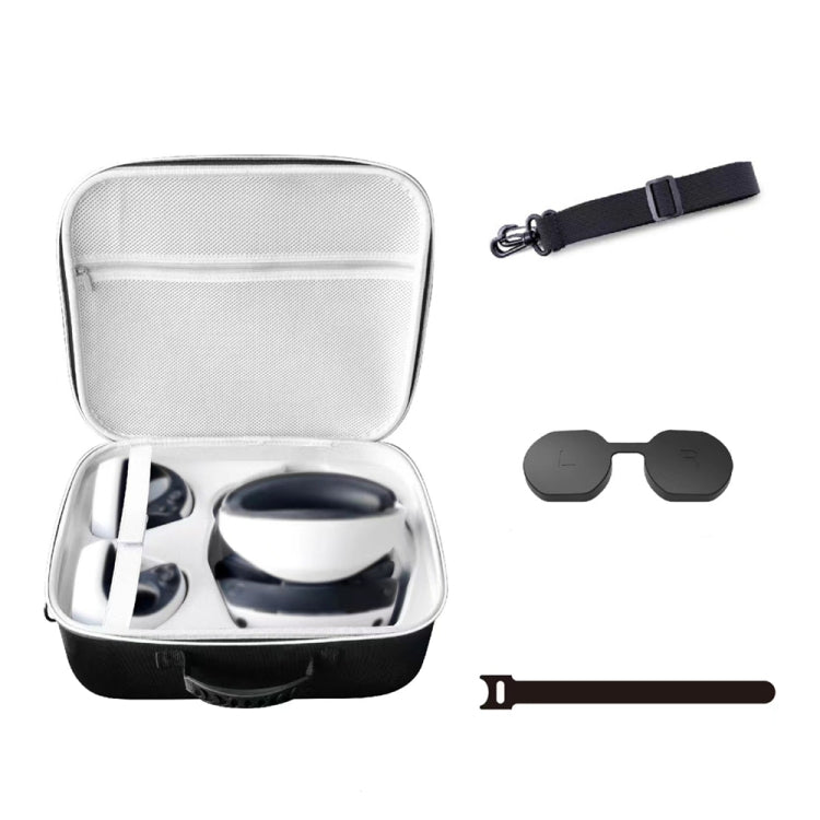 Carrying Case for PS VR2 Headset and Controllers with Lens Cover