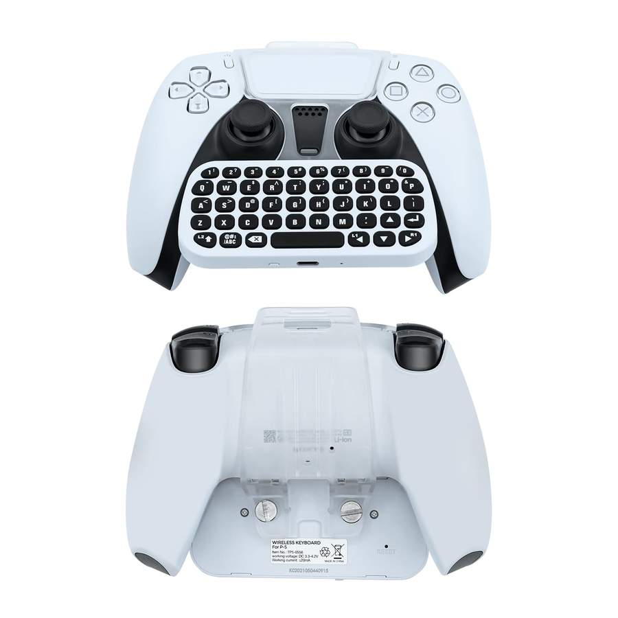 DOBE Wireless Mini Keyboard For PS5 Controller