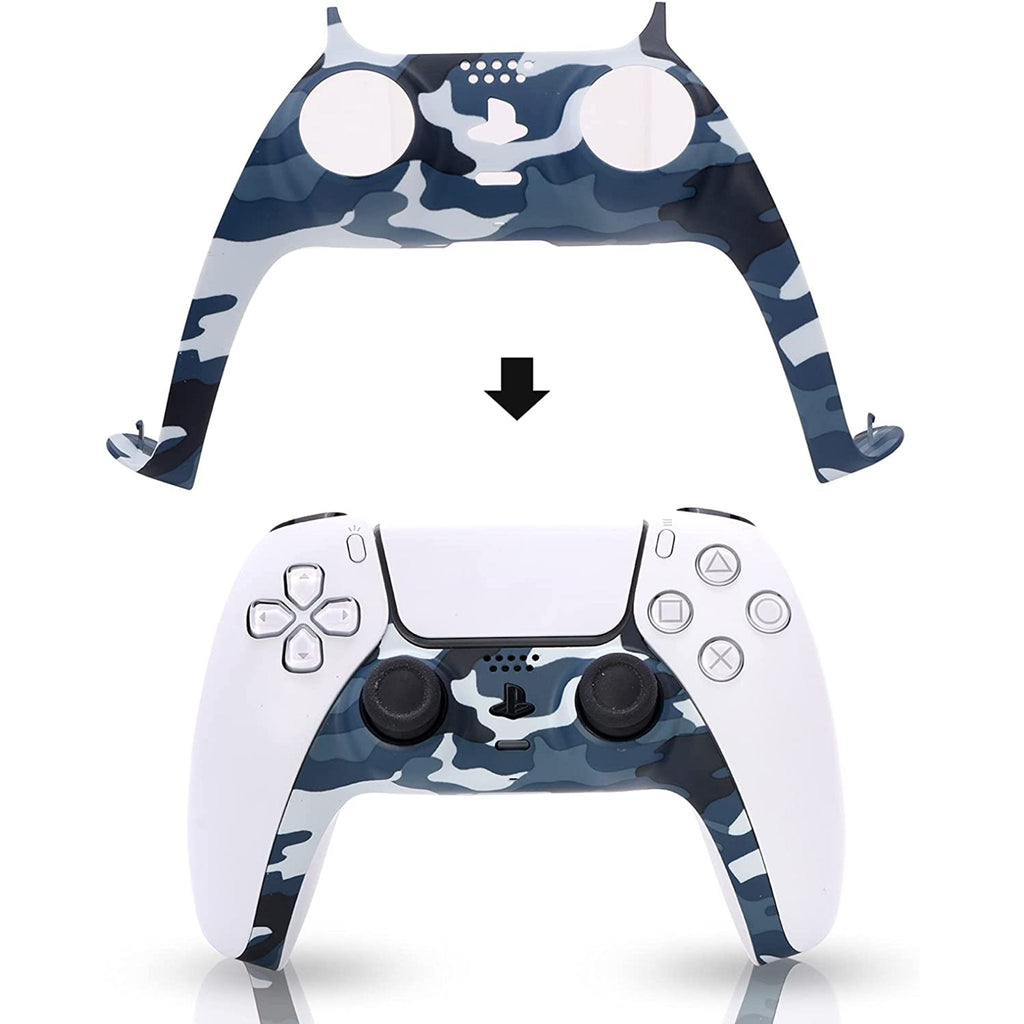 Decoration Shell Cover with Two Analog Grips For PS5 DualSense Controller