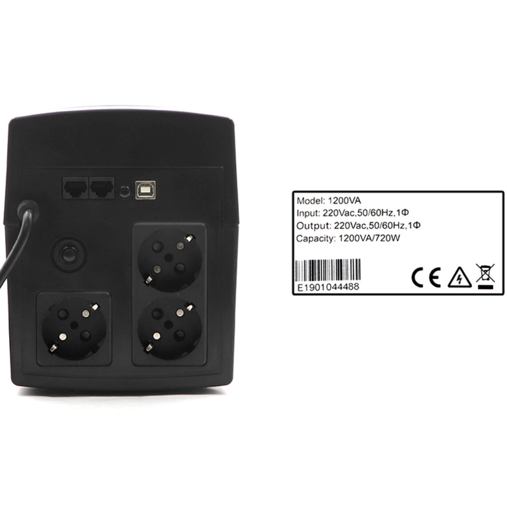 Hawk 1200VA Backup UPS