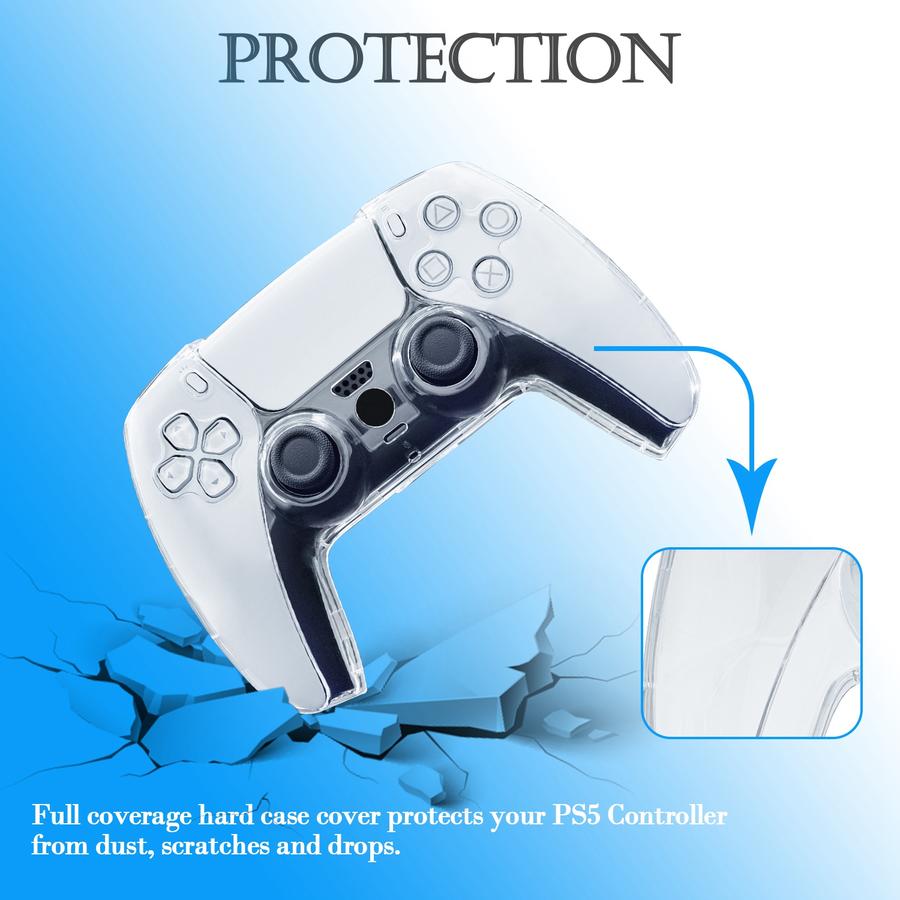 IPLAY Crystal Case For PlayStation 5 Controller