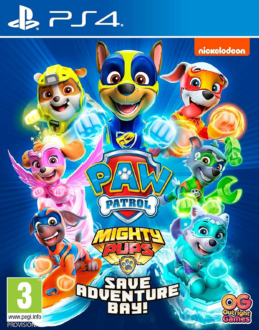 Paw Patrol: Mighty Pups Save Adventure Bay - Playstation 4