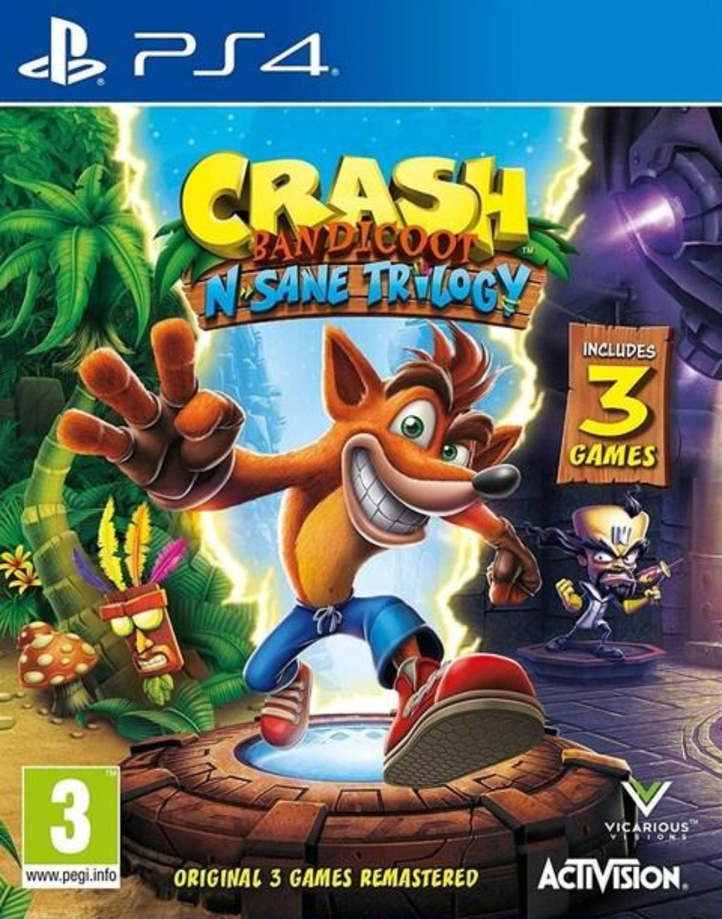 Crash Bandicoot N. Sane Trilogy - Playstation 4