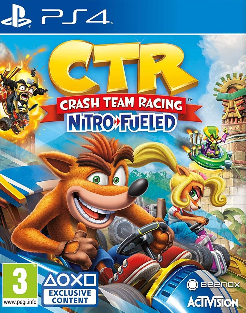 Crash Team Racing Nitro-Fueled - Playstation 4